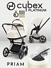 Cybex Priam IV 3 в 1 Rosegold цвет Off White с автокреслом Cloud T i-Size Plus Off White