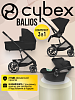 Cybex Balios S LUX NEW 3 в 1 Moon Black 2025 с автокреслом Aton B2 i-size Volcano Black, с дождевиком и адаптерами