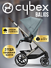 Коляска прогулочная Cybex Balios S LUX NEW 2025 Stormy Blue с дождевиком