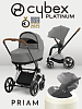 Cybex Priam IV 3 в 1 Chrome цвет Mirage Grey с автокреслом Cloud T i-Size Plus Mirage Grey