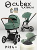 Cybex Priam IV 3 в 1 Chrome цвет Leaf Green с автокреслом Cloud T i-Size Plus Leaf Green